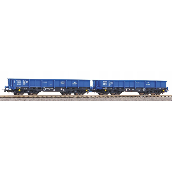 Zestaw 2 wagonów platform typ 401Z Piko 58385 H0